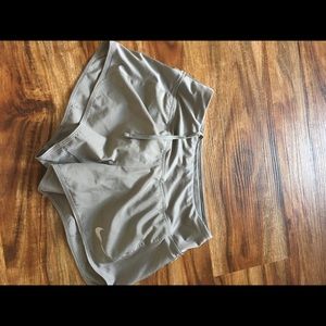 Gray Nike Running Shorts